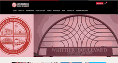 Desktop Screenshot of eastlachamber.com